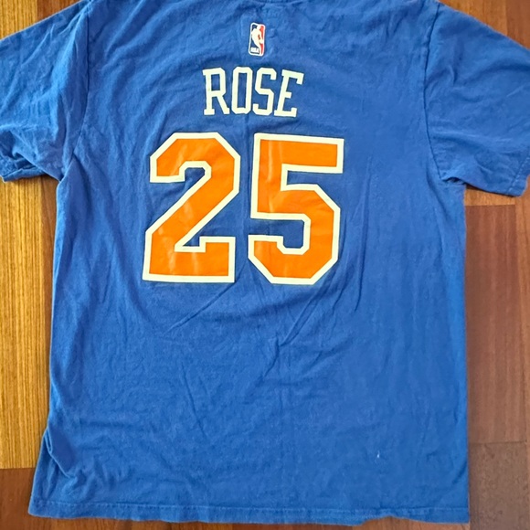 New York Knicks #25 T-shirt - Rose - blue short sleeved shirt - Picture 9 of 10